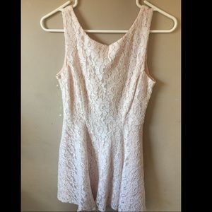 Short dress with sparkles